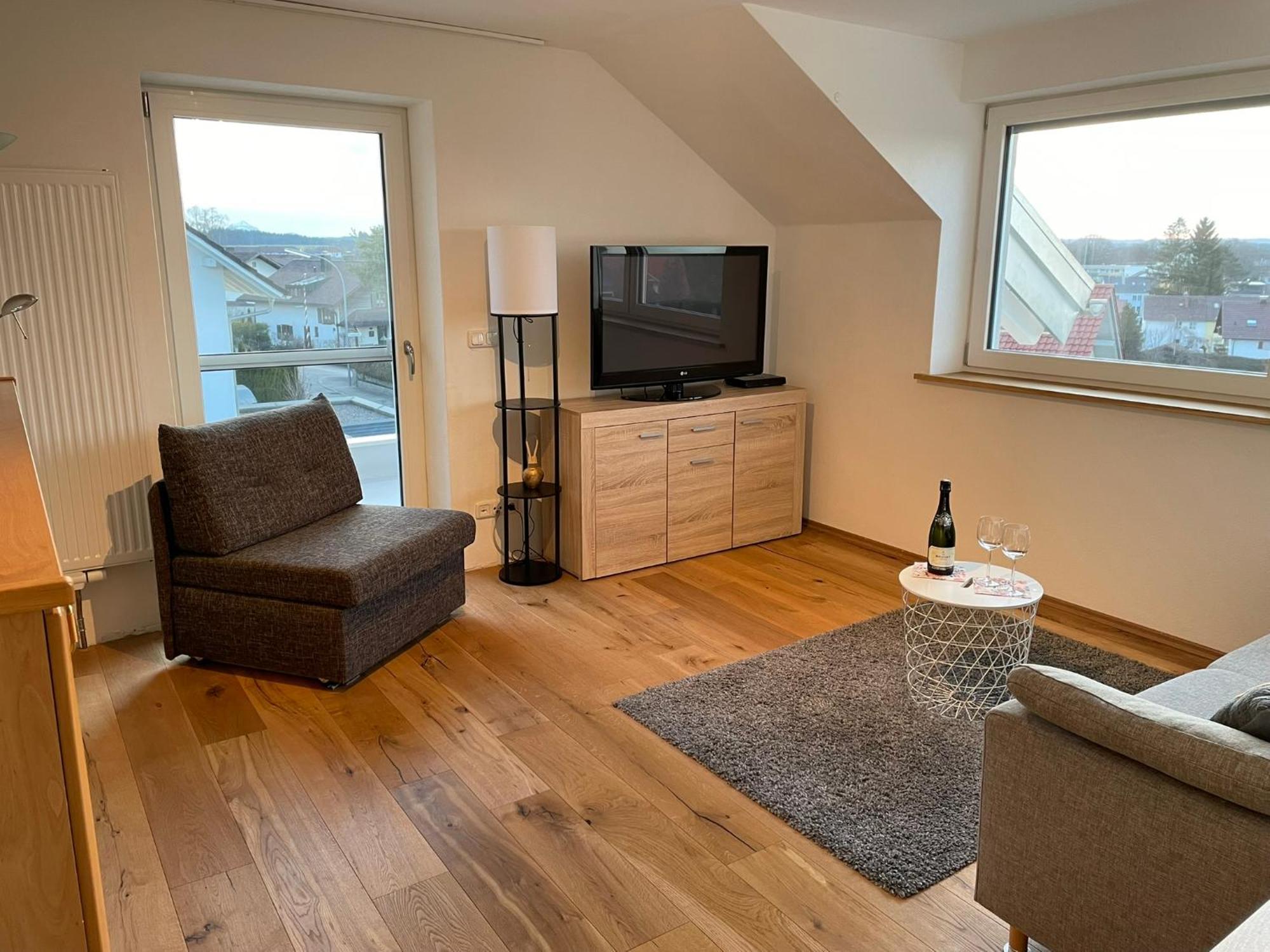 Wohnung Mit Ausblick Im Allgaeu Mit 2 Schlafzimmern Marktoberdorf Eksteriør bilde